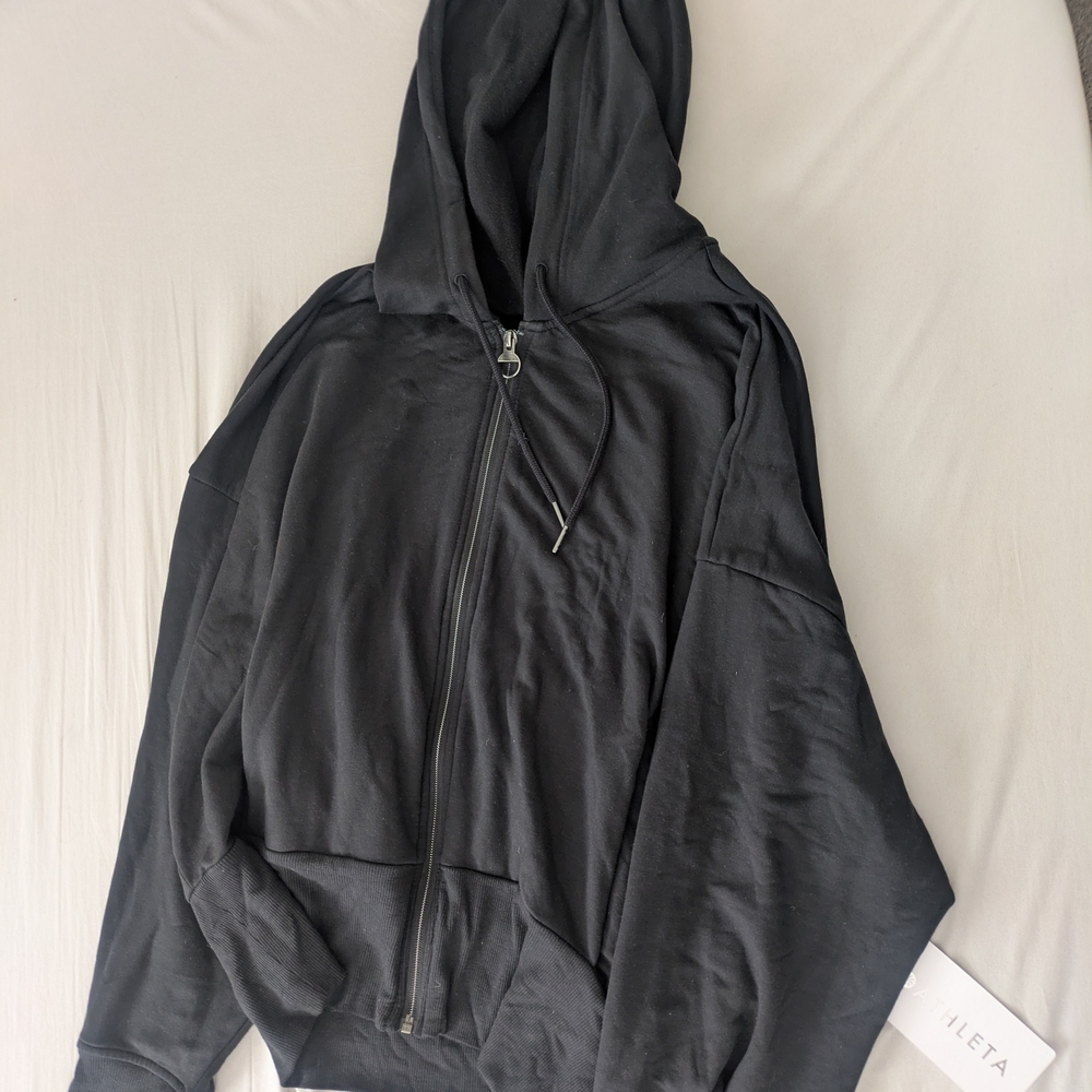 Athleta Women's Black Relaxed Fit Pants - Picture 10 of 12
